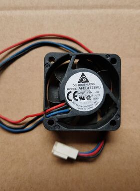 议价台达4015 AFB0412SHB 12V0.35A 4CM厘米大风量测速风扇40*40*