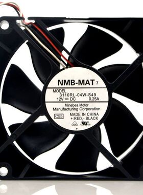 议价原装NMB8CM802512V0.25A3110RL-04W-S49投影机散热风扇