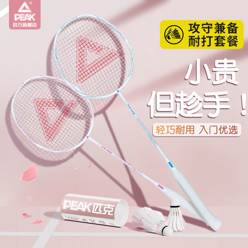碳素专业羽毛球拍套装