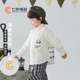 衬衫 内搭秋装 2024新款 学院风儿童休闲衬衫 春秋季 七彩摇篮男童秋季