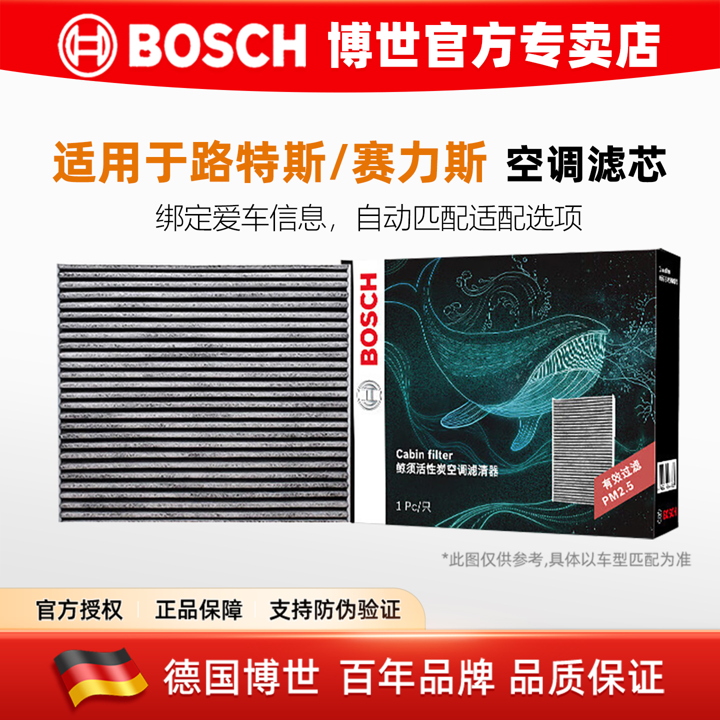 博世/路特斯/赛力斯专用空调滤芯