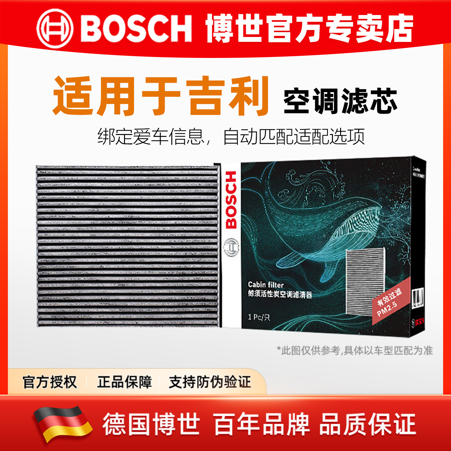 吉利icon缤瑞EC8博瑞GE豪越GX7豪情SC73熊猫牛仔英伦C5空调滤芯格