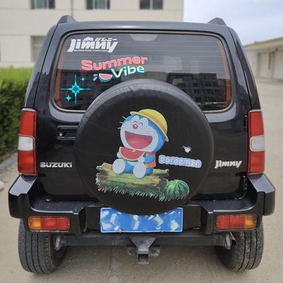 铃木吉姆尼后备胎罩新款特厚个性外饰改装轮胎套防尘套