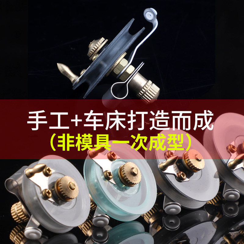 现货小渔轮鱼线轮手竿传统钓长杆渔线轮台州渔轮钓鱼用品大全垂钓