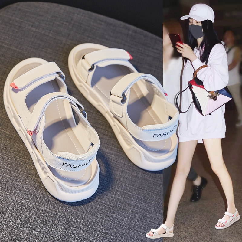 真皮凉鞋女2026夏季新款