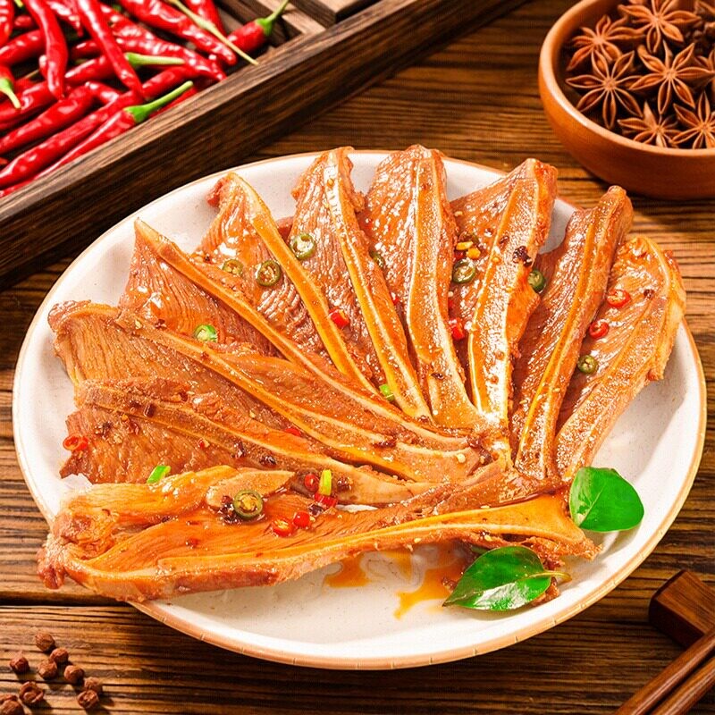 手抓扇子骨猪扇骨3袋包邮家用预制菜油炸半成品小吃烧烤酒店猪排