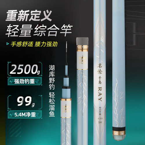 名伦竿鱼竿官方旗舰店正品钓鱼竿手杆超轻超硬28调19调台钓竿大物