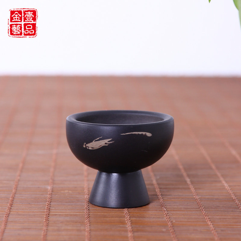 15ml建水紫陶小酒杯子紫陶杯白酒杯茅台镇酒杯/明休小酒杯Q99