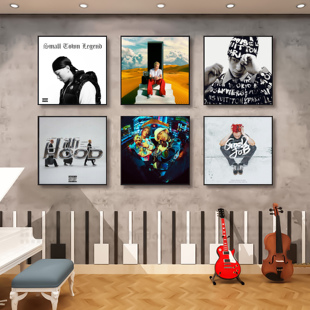 艾志恒Asen专辑封面挂画周边海报音乐酒吧装饰画客厅卧室宿舍壁画