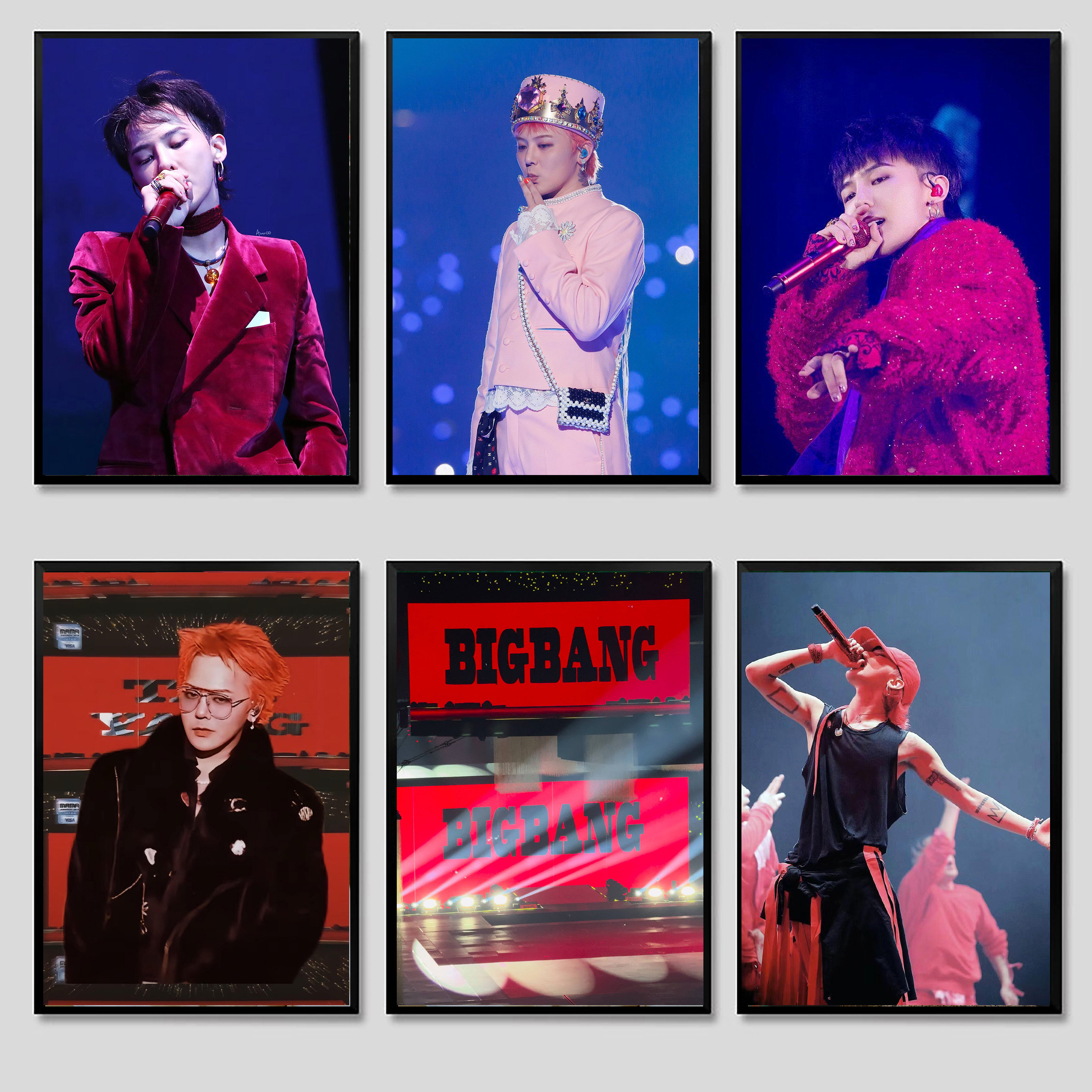 Bigbang权志龙写真海报装现代装饰画