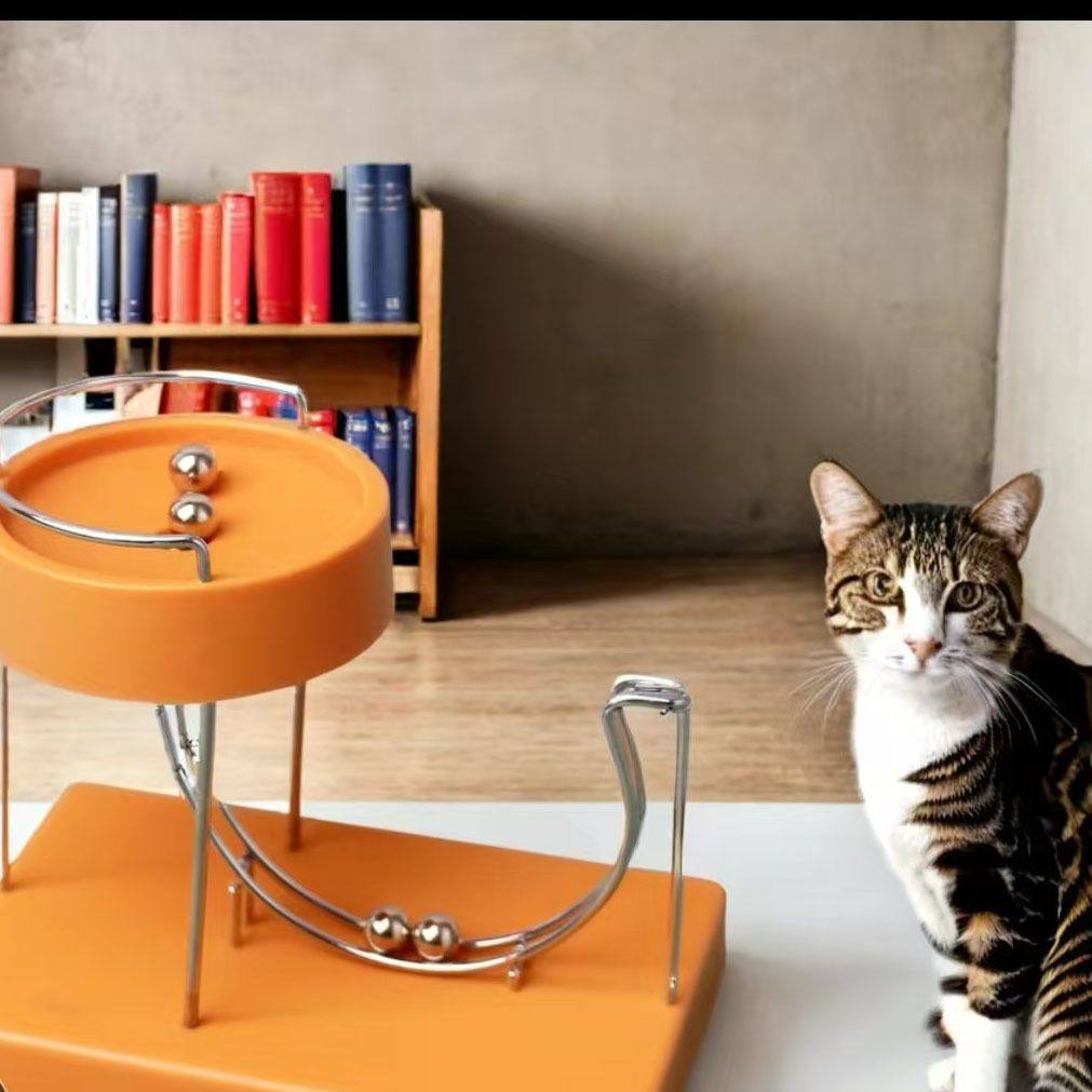 永动不停创意摆件无限循环玩具轨道滚珠艺术球循环减压创意摆件,家居饰品,3D模型摆件,淘宝优惠券,粉丝福利购,淘宝优惠卷