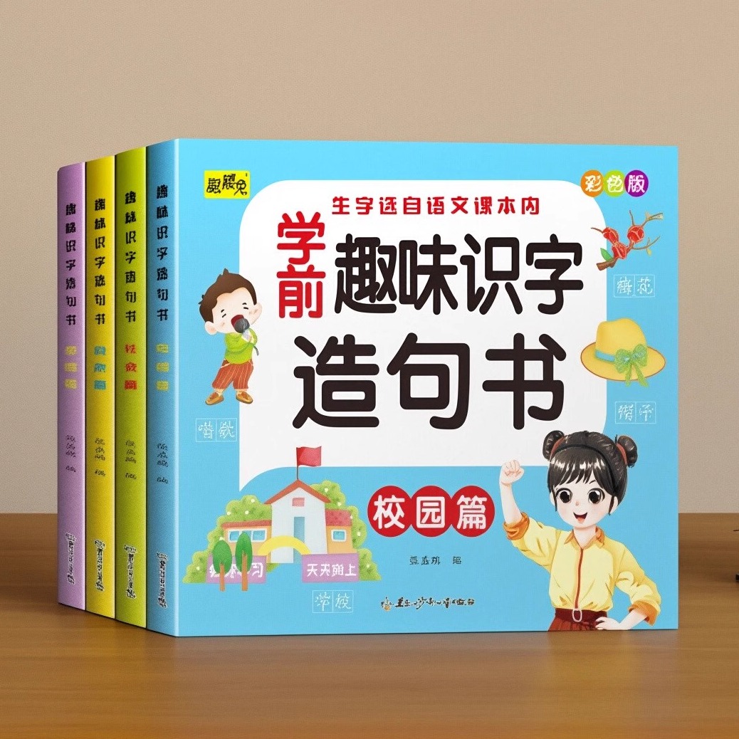 幼小衔接趣味识字造句书