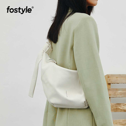 fostyle时尚大容量新款牛角包