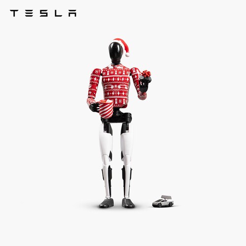 特斯拉TeslaBot摆件（节日版）