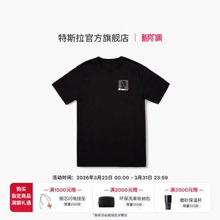 Tesla 官方 短袖 恤  Bot 特斯拉