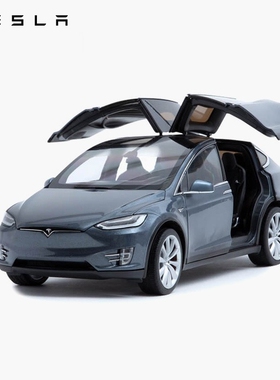收藏摆件车模玩具车仿真Model X 1:18
