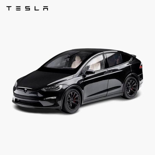 特斯拉（Tesla）官方 Model X 1:18 汽车模型 