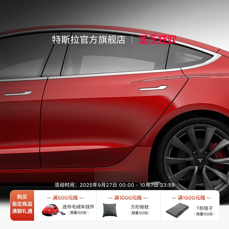 特斯拉（Tesla）官方Model 3 防溅膜
