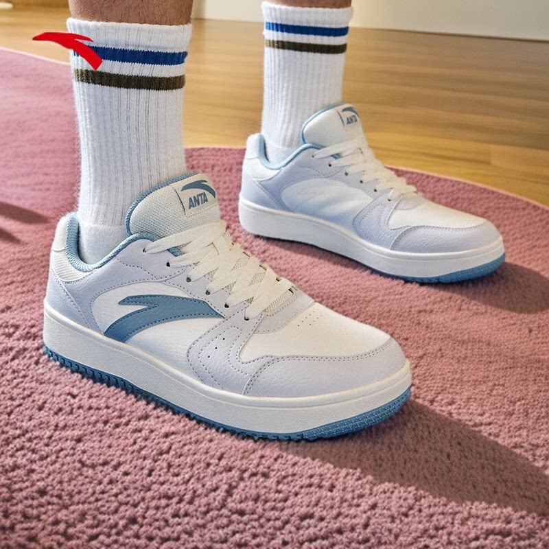 安踏男鞋板鞋2026新款春季男士休闲鞋官方旗舰店减震轻便运动鞋