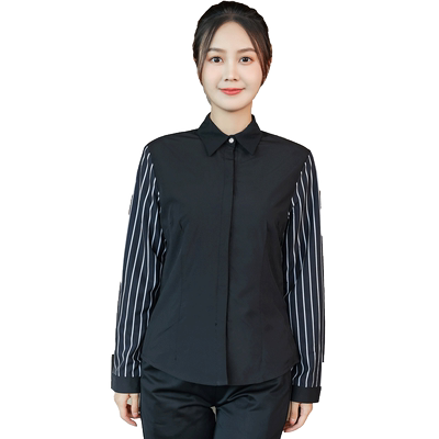 薄款加绒可选秋冬服务员工作服