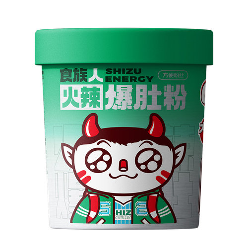 食族人火辣爆肚粉经典口味