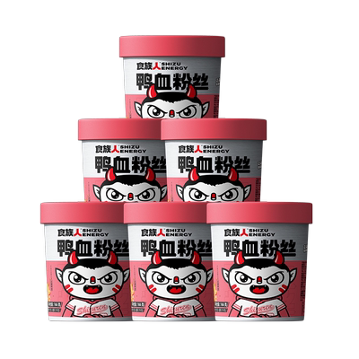 南京风味速食冲泡桶装鸭血粉丝汤