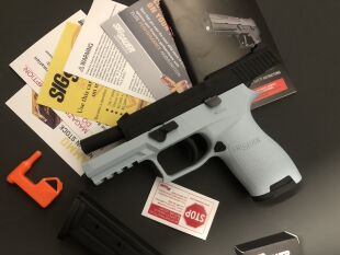 X顽模西格绍尔p250全结构模型网红拼装sig非反吹军事礼品非田宫