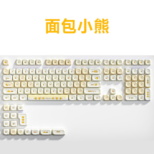 狼蛛机械键盘键帽五面热升华插画