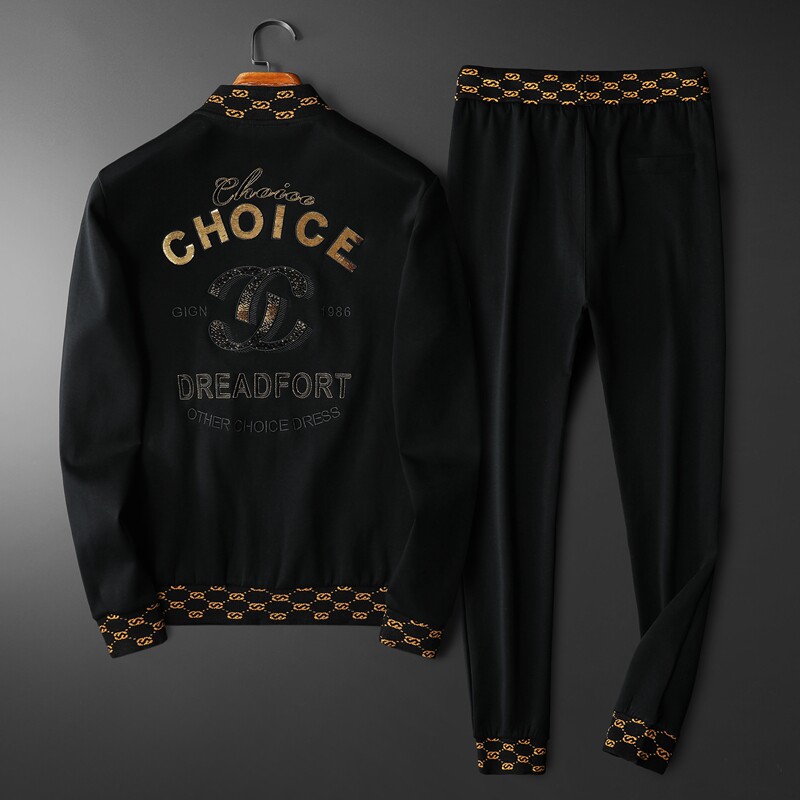 D215-T27472-P2802022秋冬欧货双丝光卫衣运动休闲套装男平铺，男装休闲套装，电商D320(原D215)