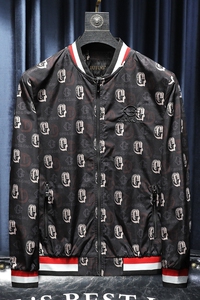 2022春装新款欧货轻奢潮流印花外套夹克男 沙发 D215-27365-P145图片
