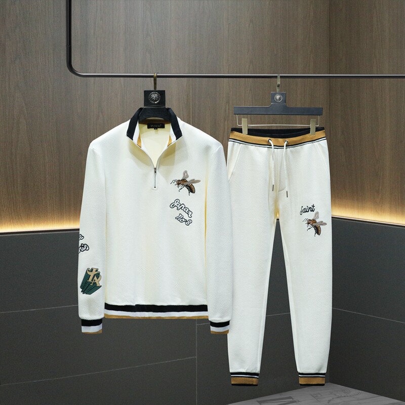 2023秋冬新款IUIUG斐勒棉休闲卫衣运动套装D320-T87256-P270,男装休闲套装,电商D320(原D215)