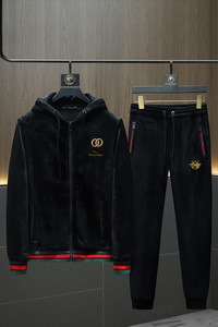 2023冬季金丝绒新款 IUIUG休闲卫衣运动套装 D320-T98196-P300图片