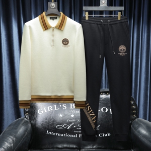 2025秋冬新款 IUIUG轻奢潮流卫衣男休闲运动套装D320-T88189-P270图片