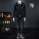 2025秋冬新款IUIUG轻奢潮流男士休闲卫衣外套D320-88205-P155，男装卫衣，电商D322