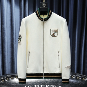 2025秋冬新款 IUIUG轻奢潮流男士休闲夹克沙发D320-87253-P145图片