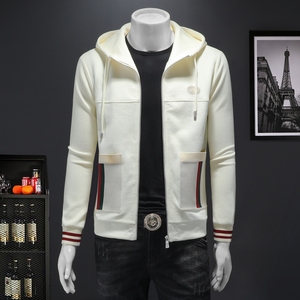 2025秋冬新款 IUIUG轻奢潮流男士休闲卫衣外套 D320-88205-P155,男装卫衣,电商D322