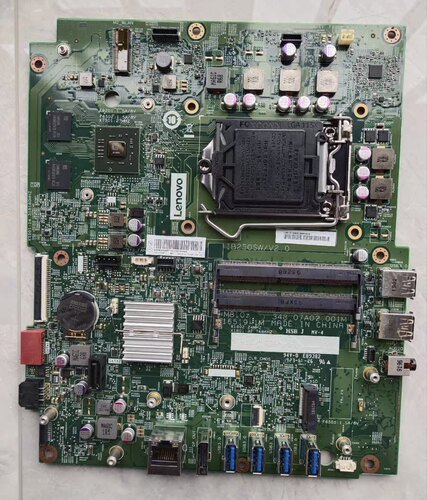 原装 联想 M810Z 一体机主板 DDR4 集显 ib250sw 主板16519-1独显