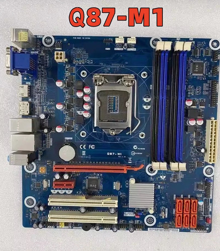 原装清华同方Q87-M1 主板Q87-M2  1150 针和硕台式机 带dphdmi口