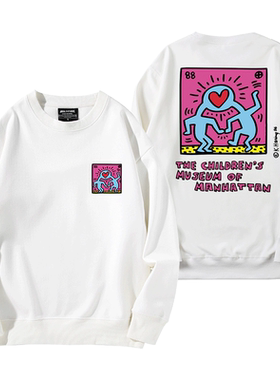 圆领卫衣凯斯哈林keithharing