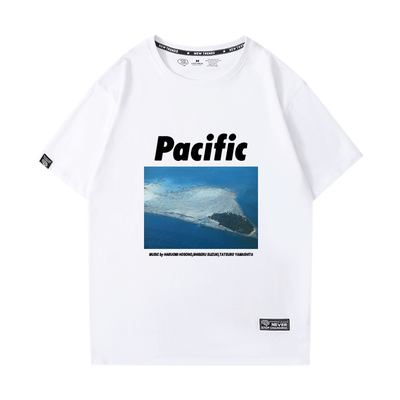 Pacific山下达郎‎細野晴臣 Tatsuro Yamashita短袖男女夏季T恤潮