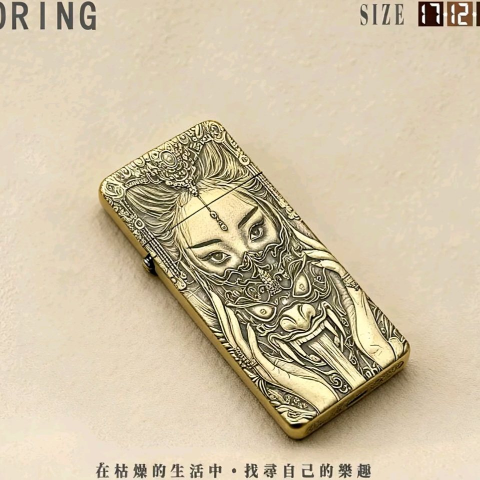 【quercia旗舰店】扎基拉姆超薄翻盖复古做旧双面煤油打火机,ZIPPO/瑞士军刀/眼镜,煤油打火机,淘宝优惠券,粉丝福利购,淘宝优惠卷