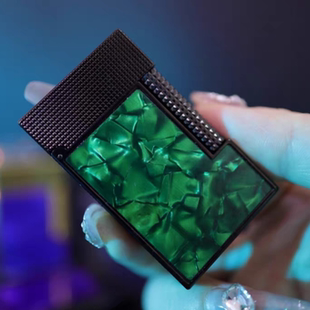 【quercia旗舰店】绿水鬼黑巴黎钉防滑耐磨侧滑朗声气体打火机