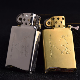 quercia煤油打火机内胆黄铜538内胆纤巧 902机芯通用配件