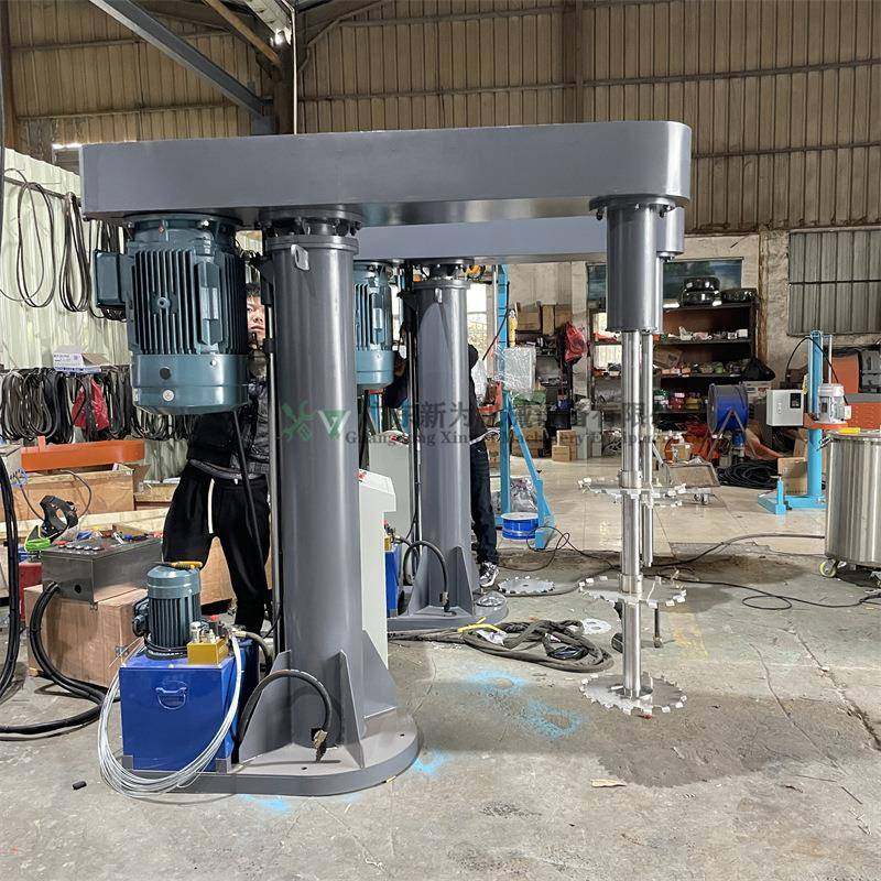 现货供应液压升降分散机 化工助剂胶水剪切搅拌机 油漆调色机