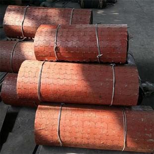 稳运行GLD1500给煤机甲带材质铸钢16锰 φ325驱动滚筒菱形包胶