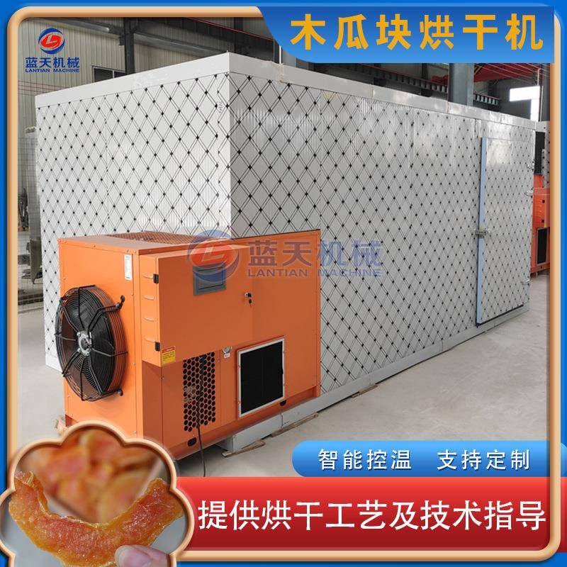 木瓜块烘干机 广西木瓜清洗切丝烘干整套设备 番瓜榨菜丝烘干设备