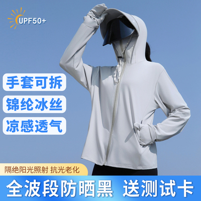 夏季新款防紫外线冰丝透气防晒服