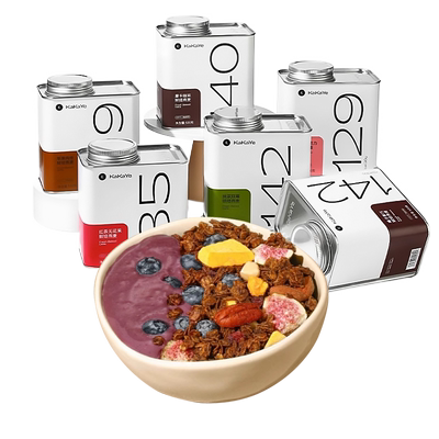 kakaye卡卡业鲜焙燕麦片0添蔗糖脂即食水果坚果麦片健身营养代餐