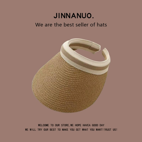 2021 Трава пустое верхняя шляпа затенение солнцезащитной кремни