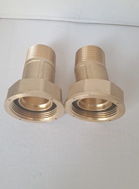 丹东燃气表接头LMN-6/LMN-10膜式燃气表DN25 DN40黄铜接头